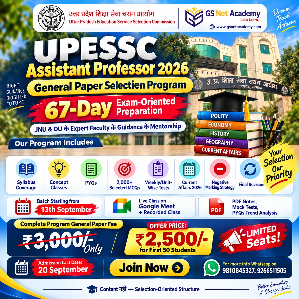 Dr. Shardool Sir — UGC NET Paper-1 Faculty, GS Net Academy