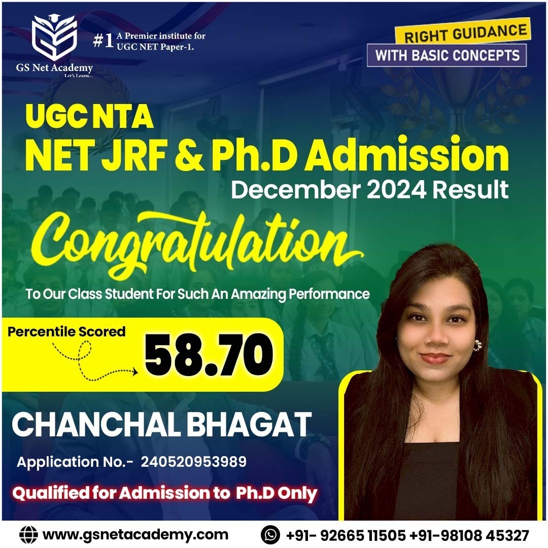 GS Net Academy result